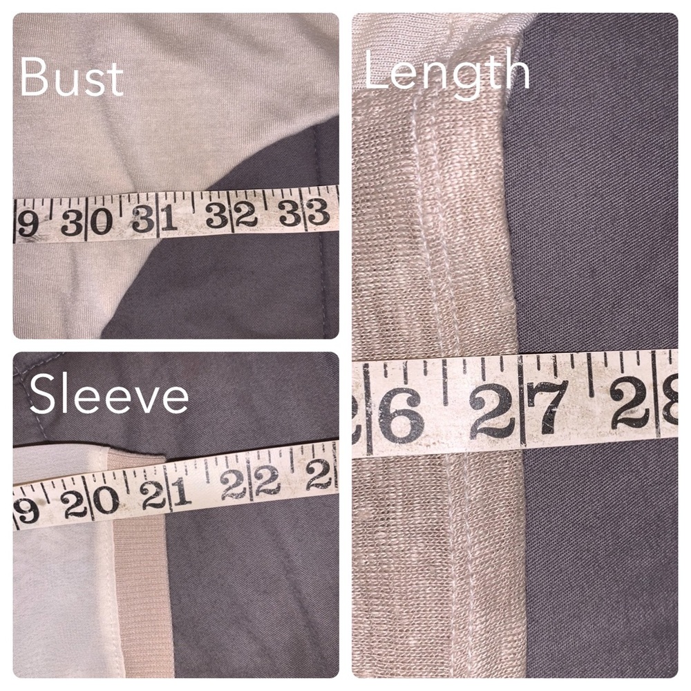 NWT Lane Collection dolman sleeve linen top cream size 18/20 - Picture 4 of 6